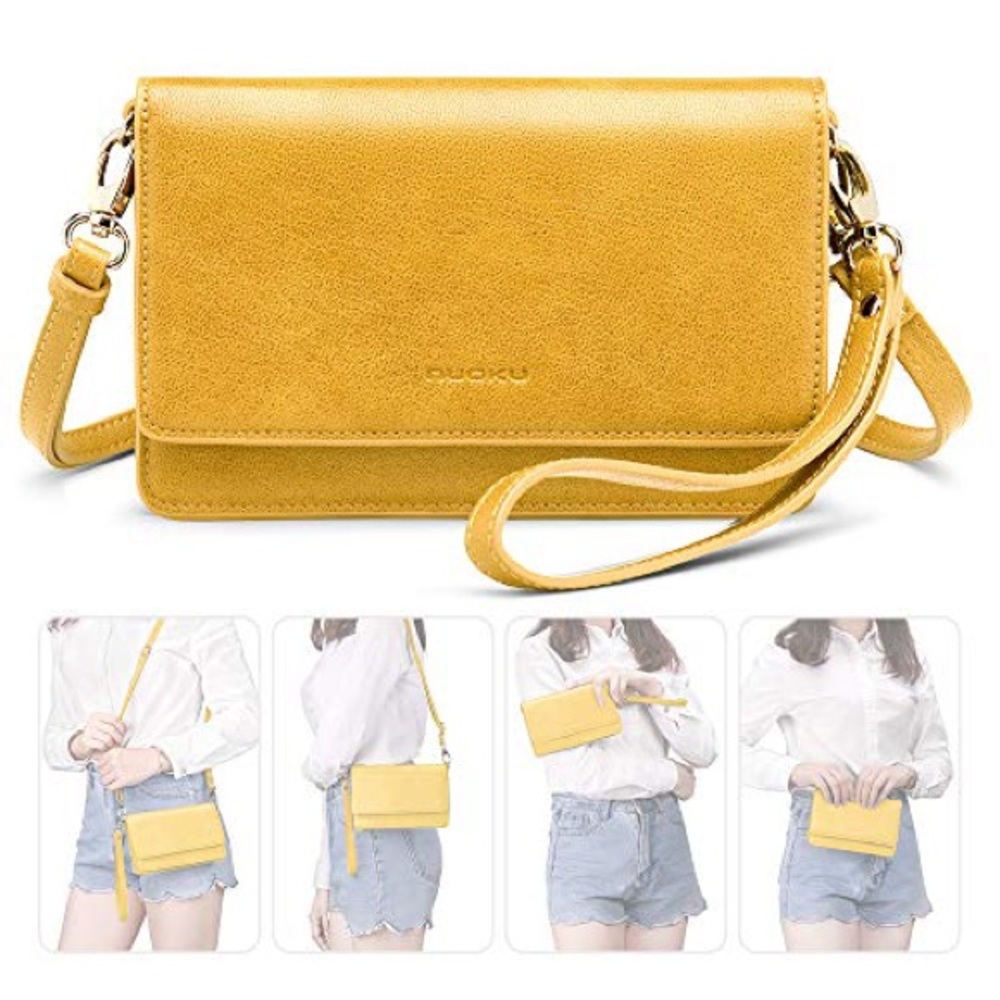 NUOKU Yellow Crossbody Bag!